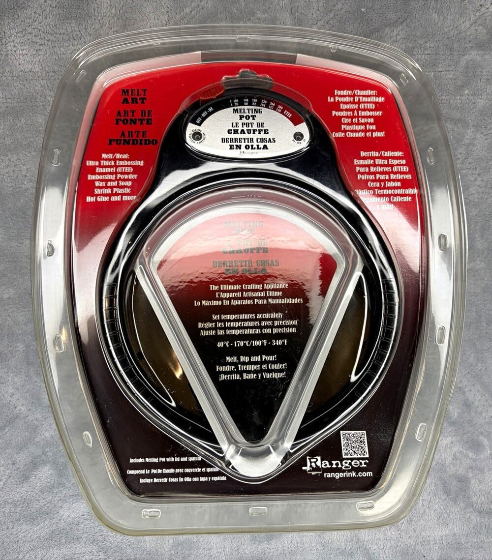 Ranger Melt Art Melting Pot Craft Appliance SUZ14706 Sealed New In Packaging